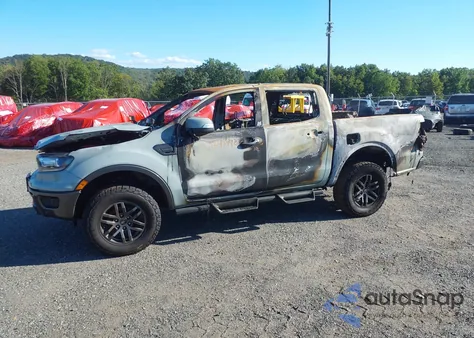 2022 Ford Ranger Lariat из США, поврежденный, VIN 1FTER4FH7NLD29297